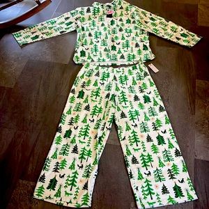Nordstrom flannel Christmas tree PJs